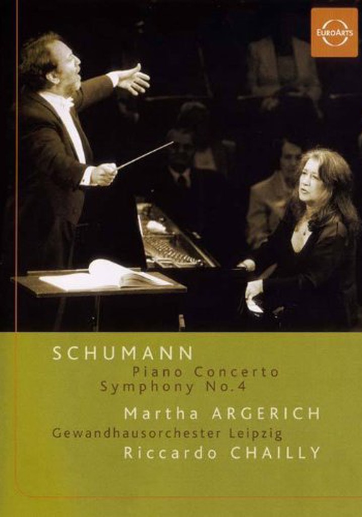 Schumann - Symphony No. 4 – Piano Concerto poster