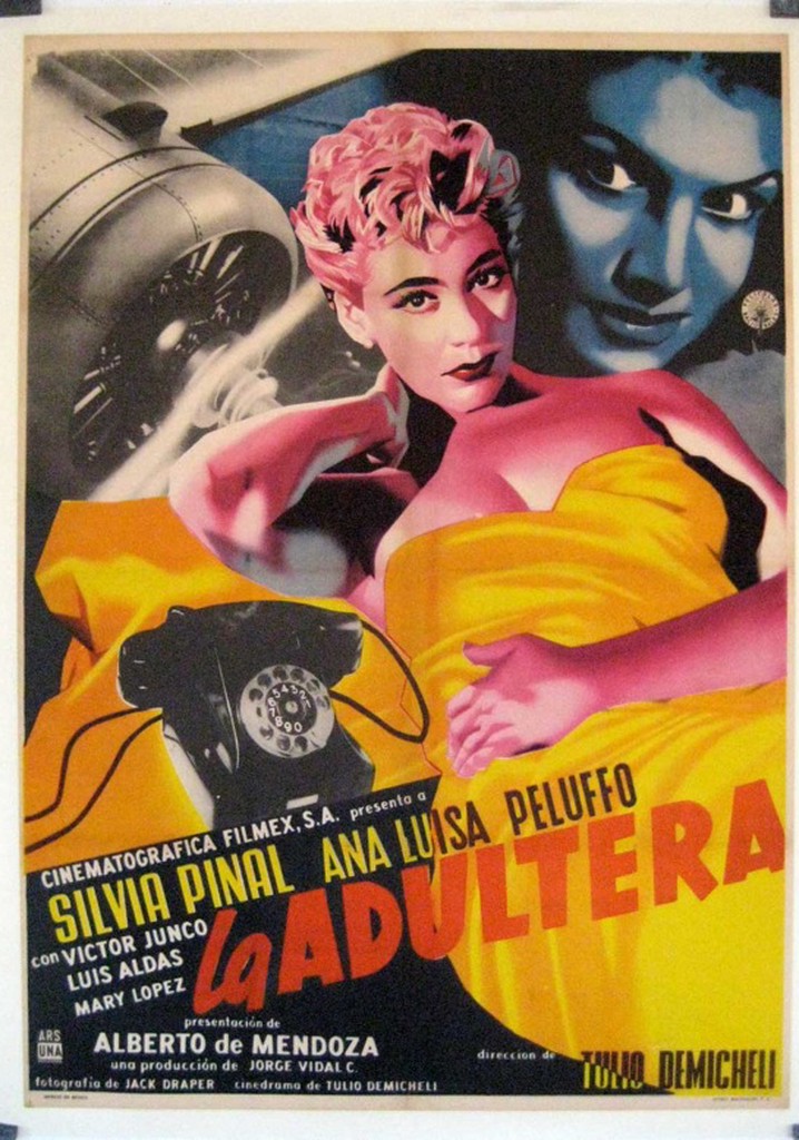 La adúltera poster