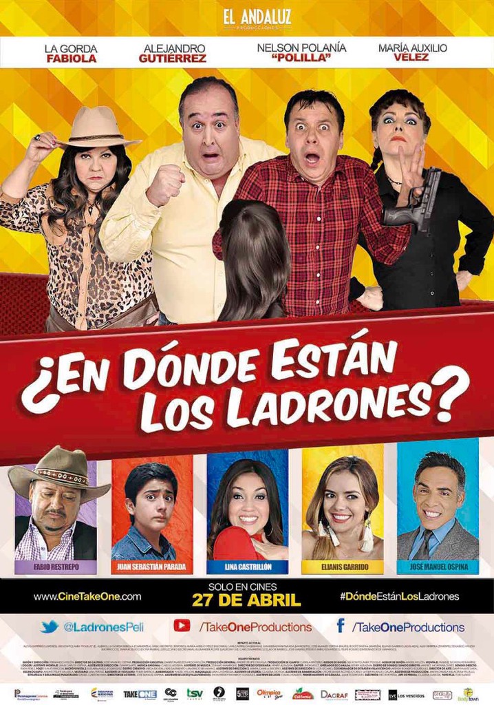 ¿En dónde están los ladrones? poster
