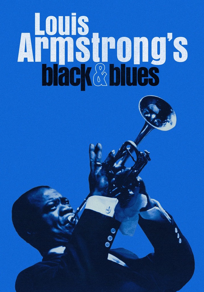 Louis Armstrong's Black & Blues poster