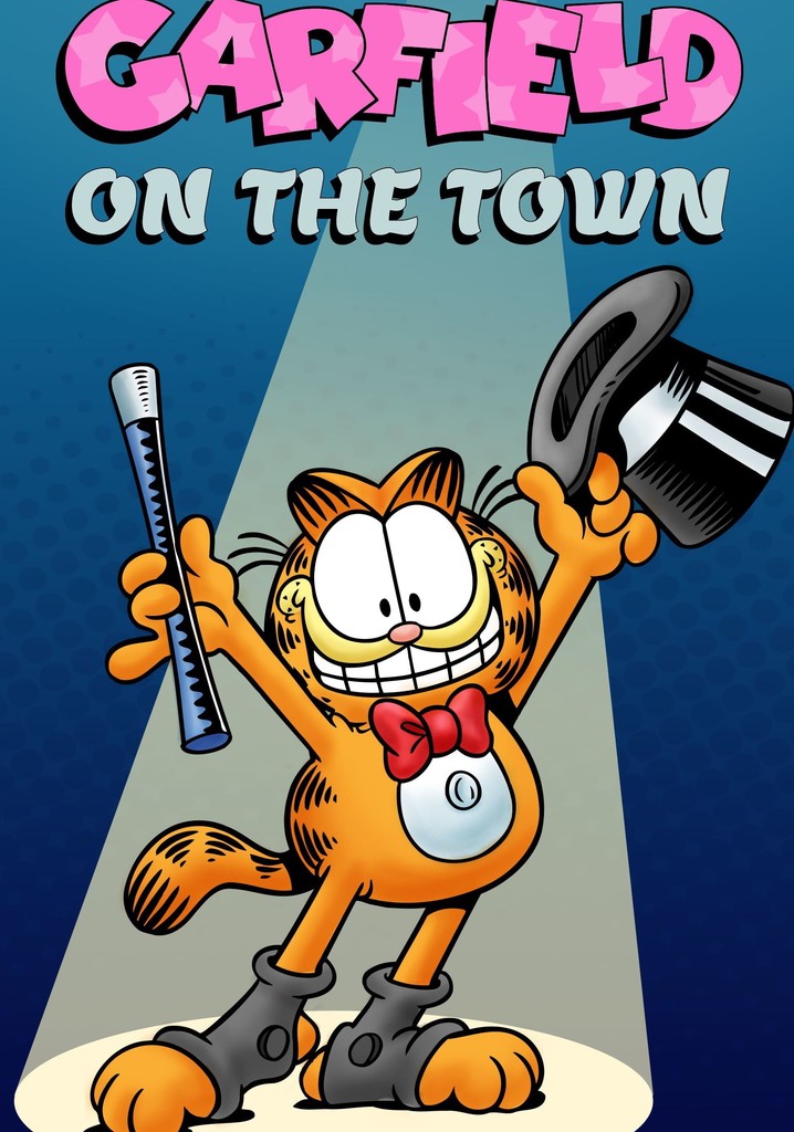 Garfield on the Town poster