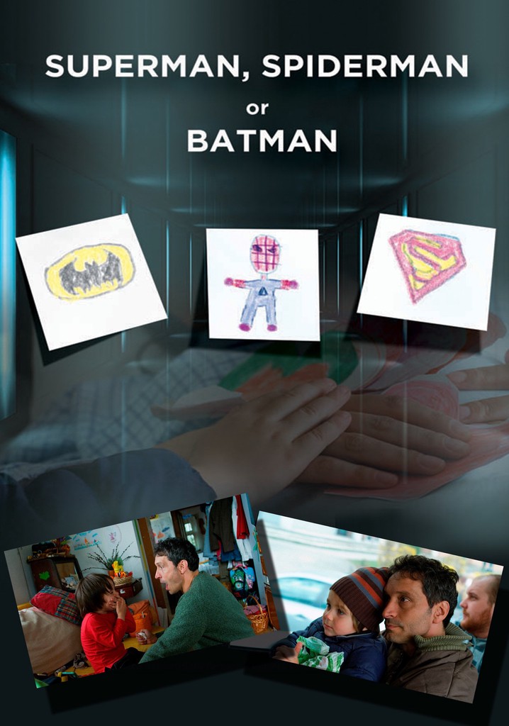 Superman, Spider-Man or Batman poster