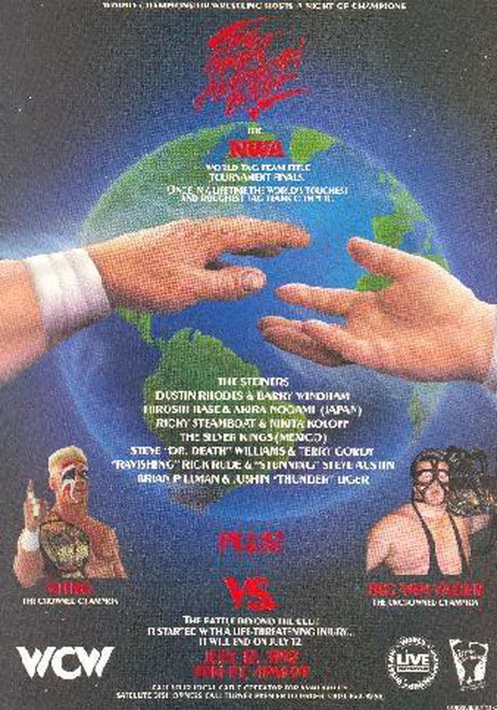 WCW The Great American Bash 1992 poster