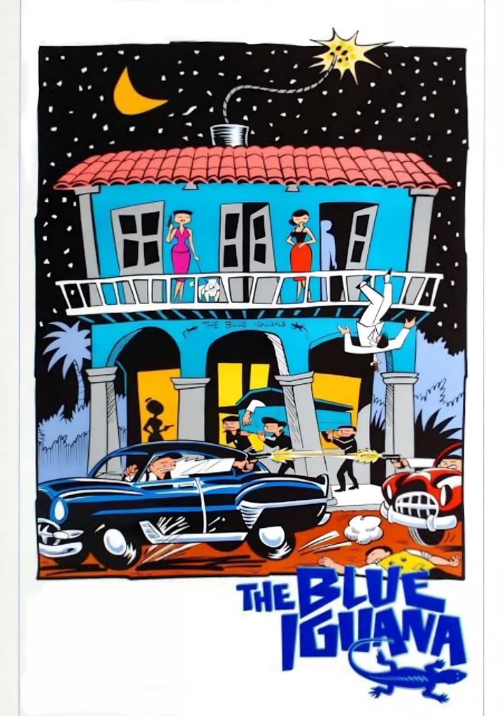The Blue Iguana poster