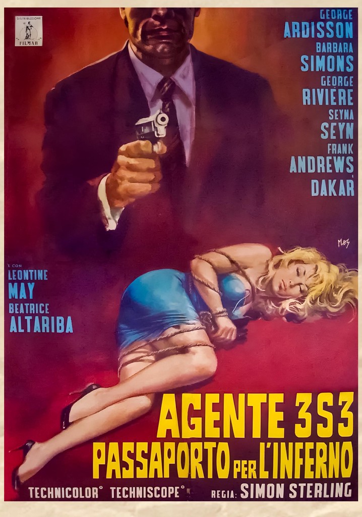 Agent 3S3: Passport to Hell poster