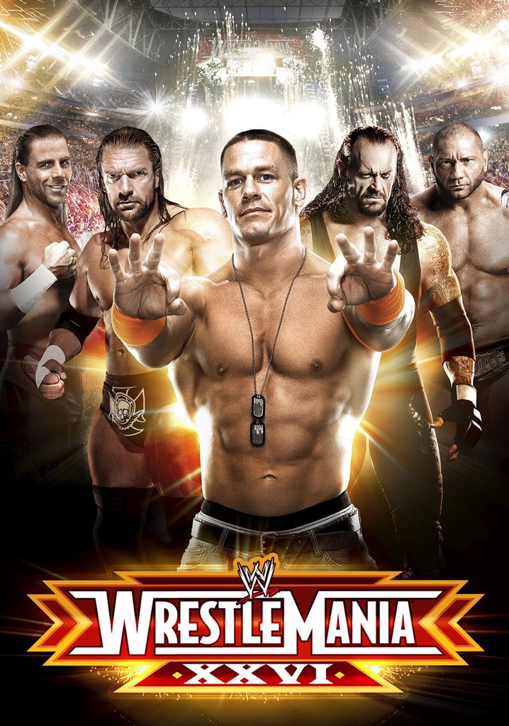 WWE Wrestlemania XXVI poster