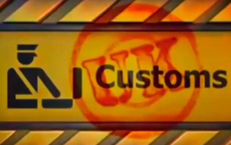Customs poster