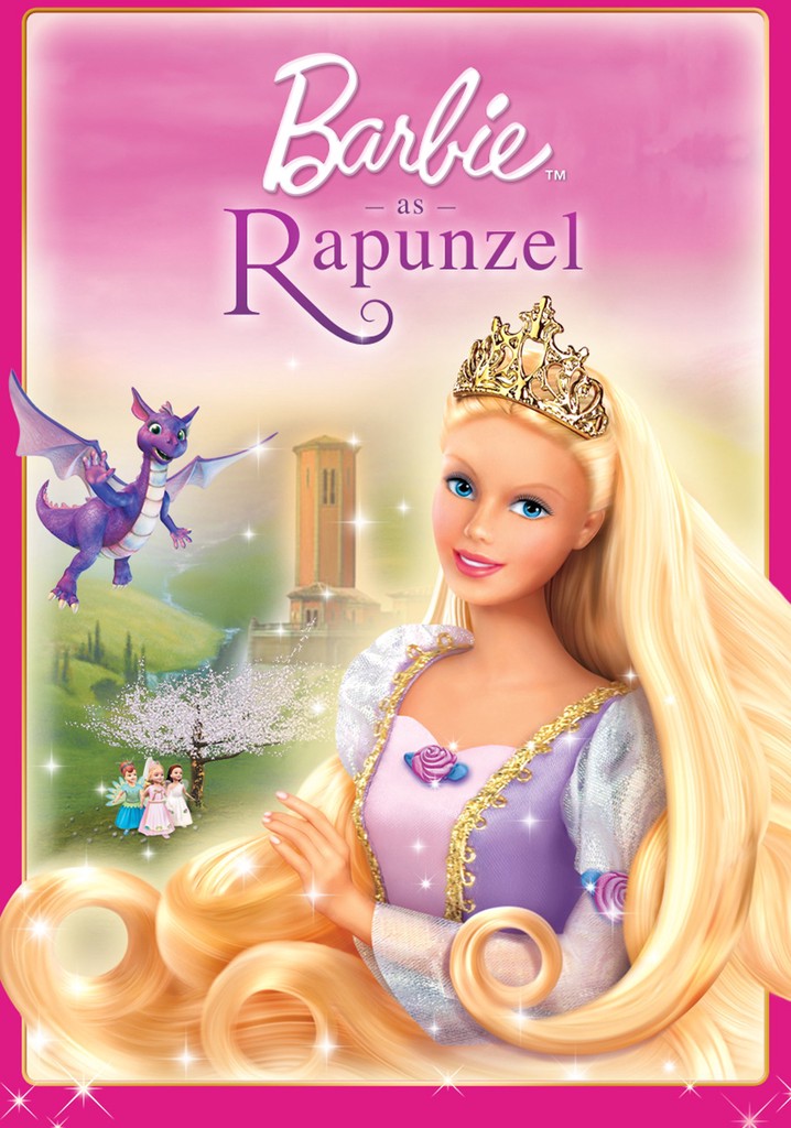 Barbie as Rapunzel poster