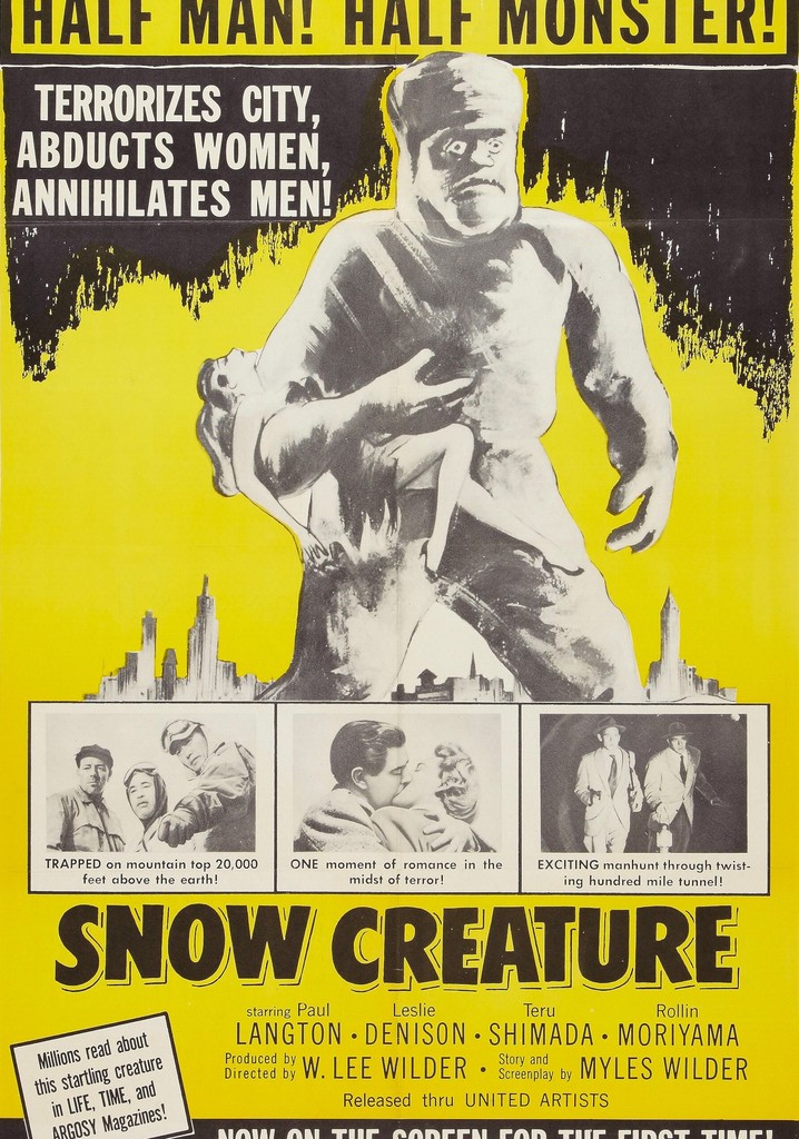 The Snow Creature poster