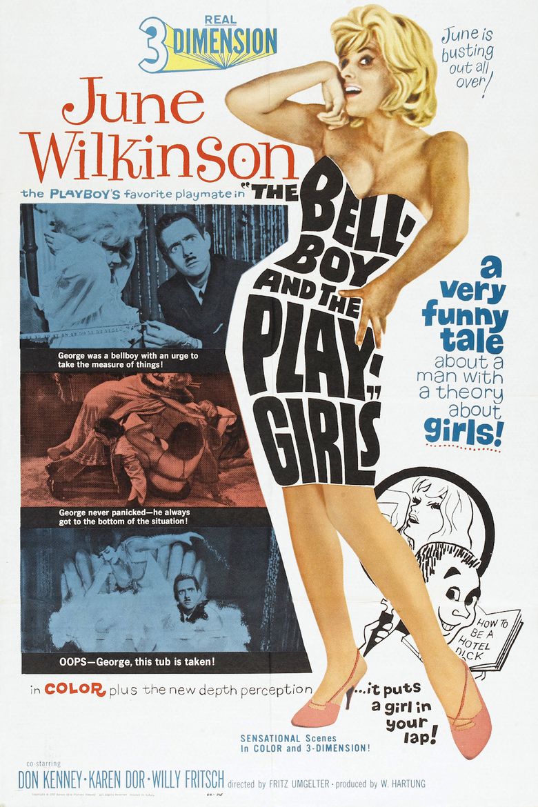 The Bellboy and the Playgirls poster