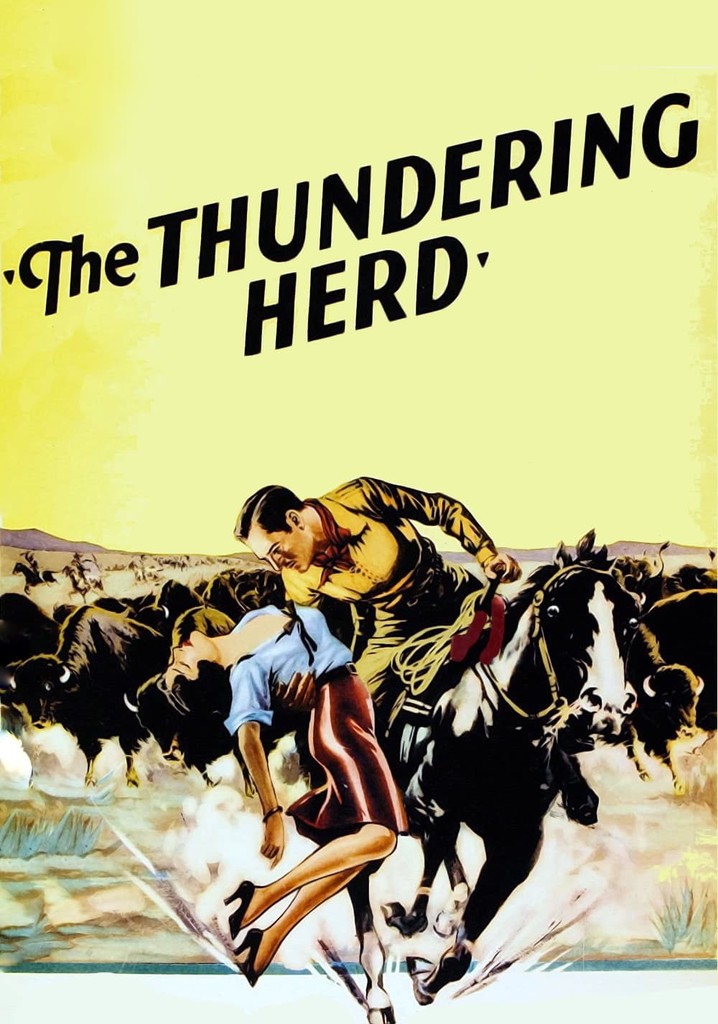 The Thundering Herd poster