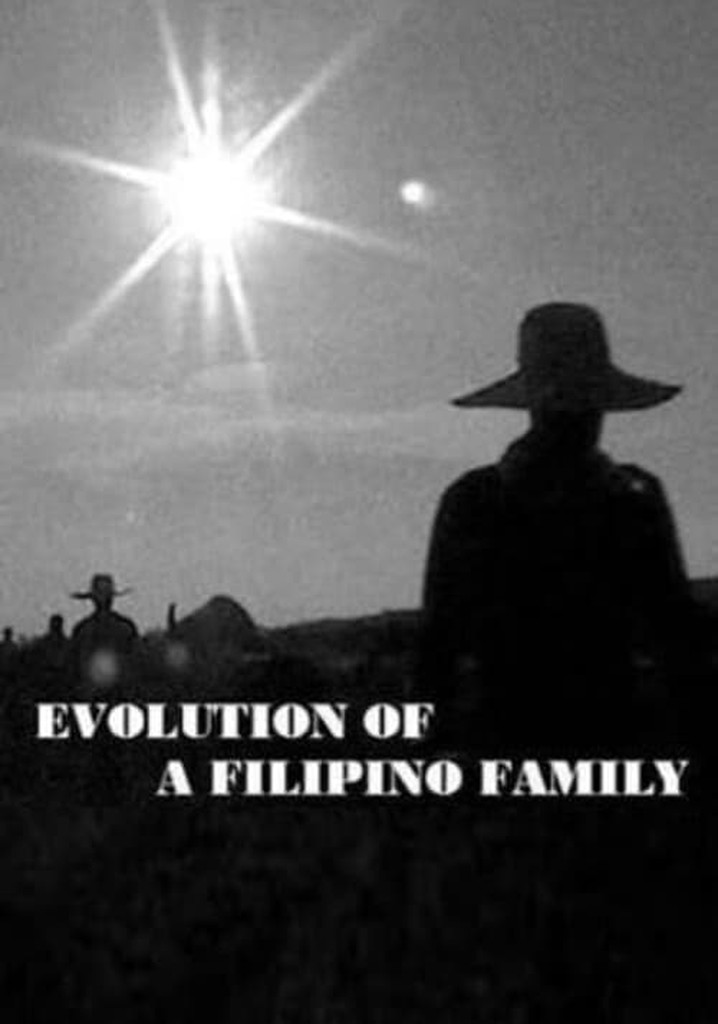 Evolution of a Filipino Family poster