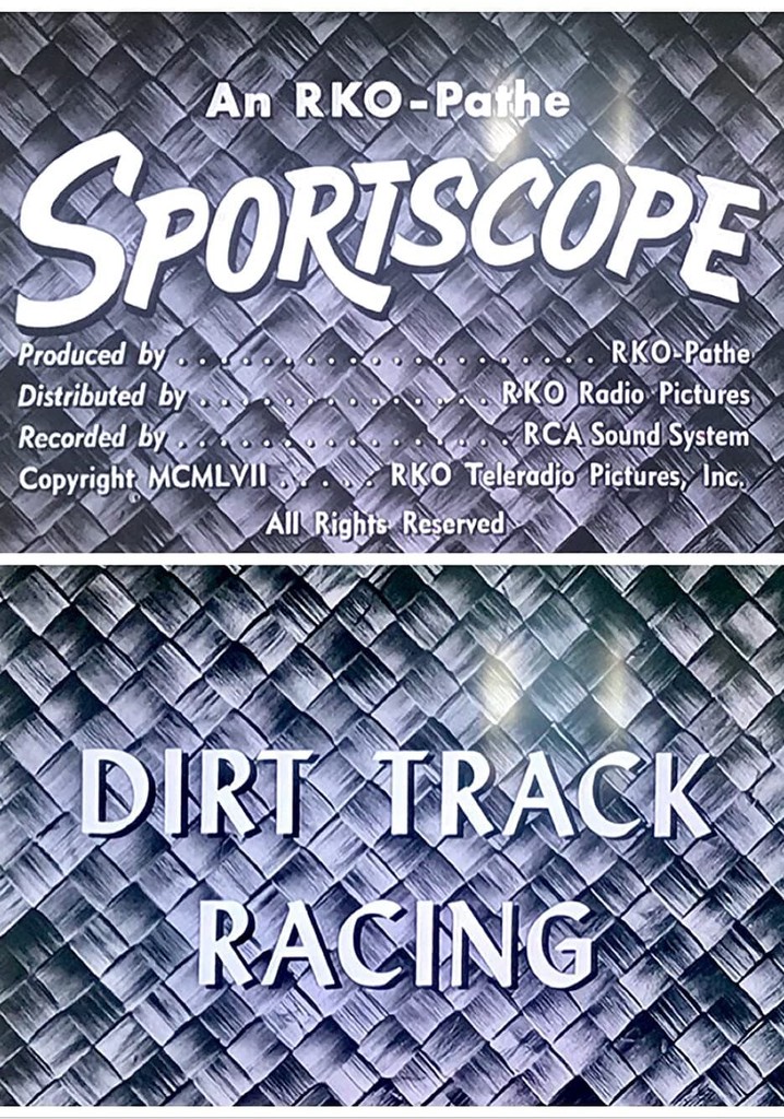 Dirt Track Racing poster