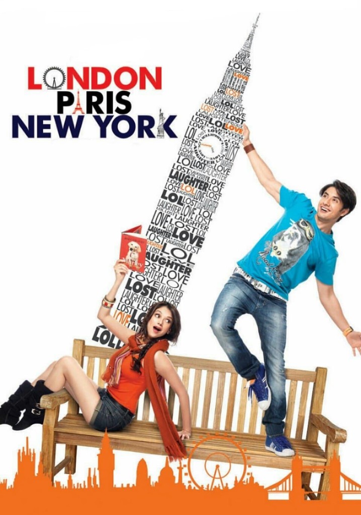 London, Paris, New York poster
