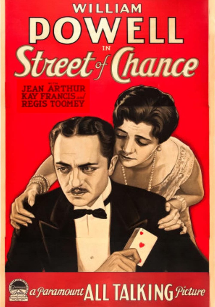 Street of Chance poster