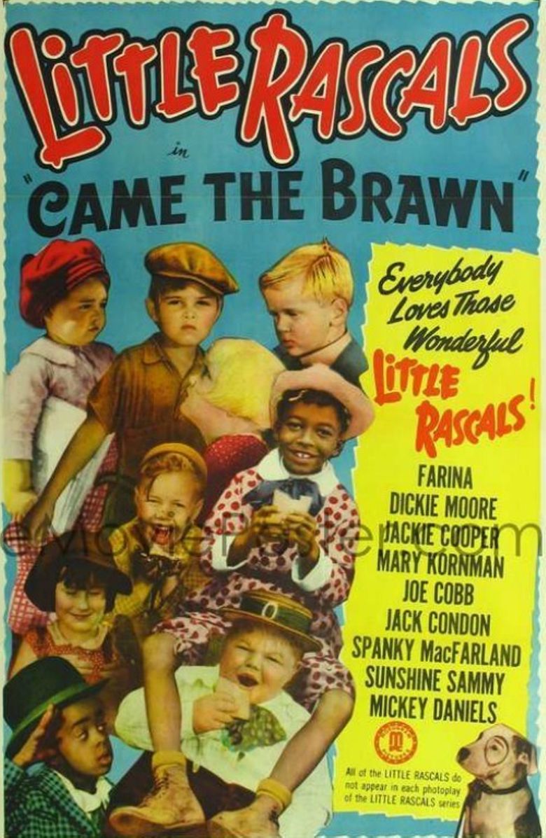 Came the Brawn poster