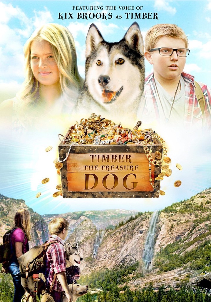 Timber the Treasure Dog poster