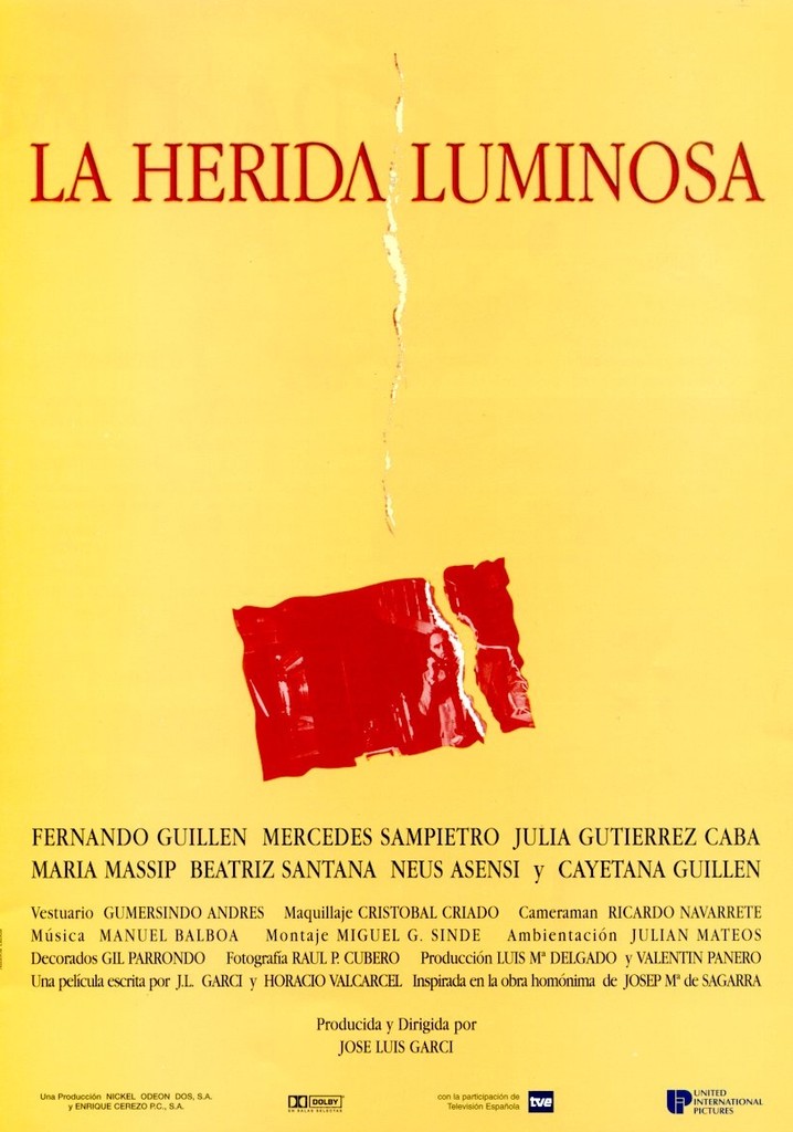 La herida luminosa poster