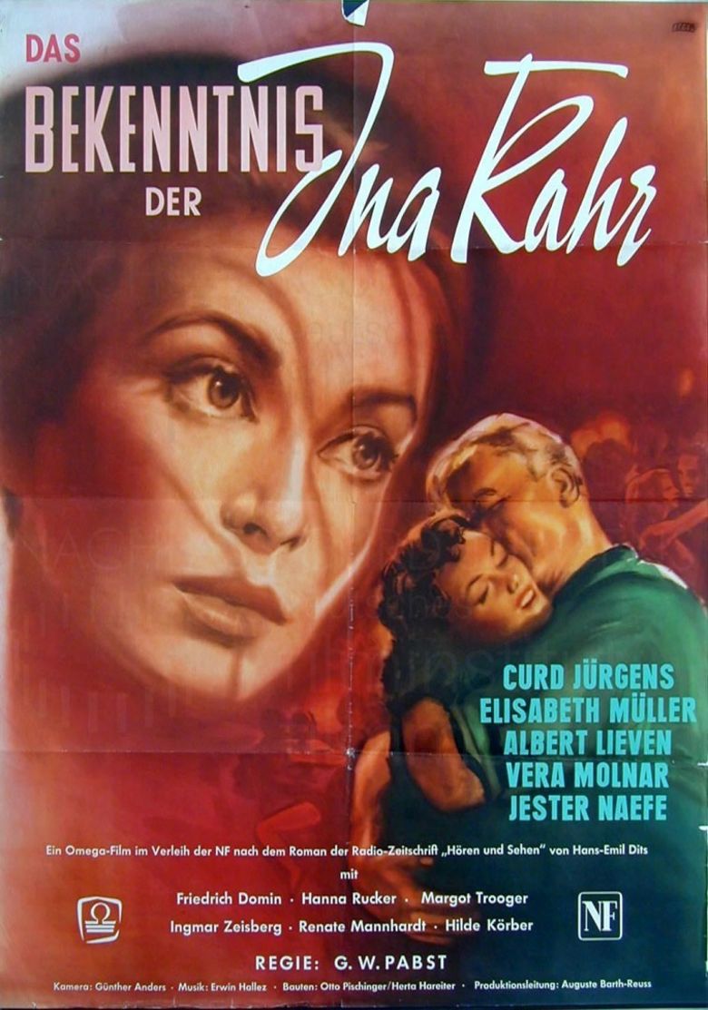 Das Bekenntnis der Ina Kahr poster