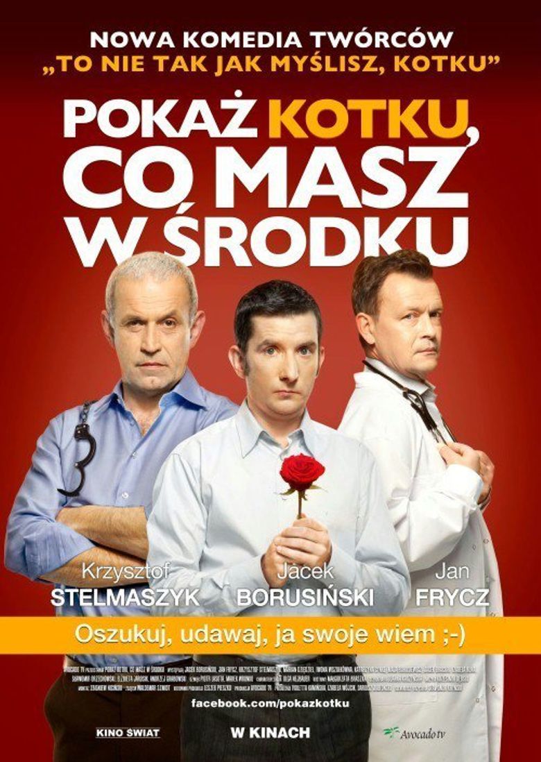Pokaż kotku, co masz w środku poster