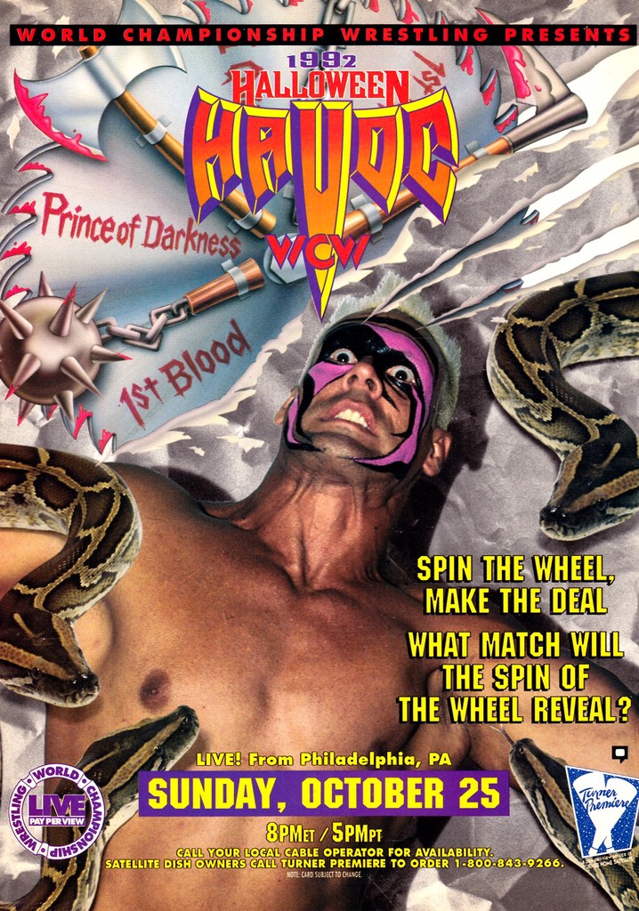 WCW Halloween Havoc 1992 poster