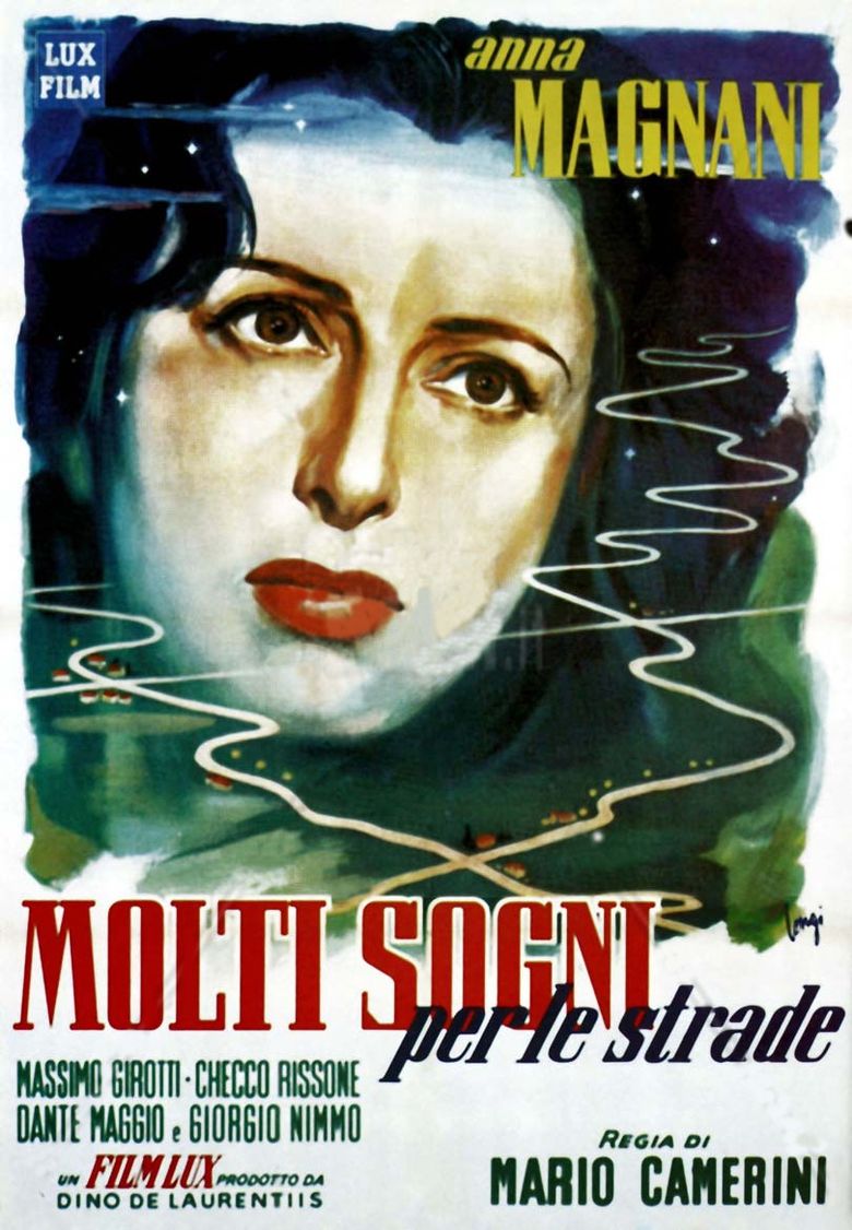 Molti sogni per le strade poster