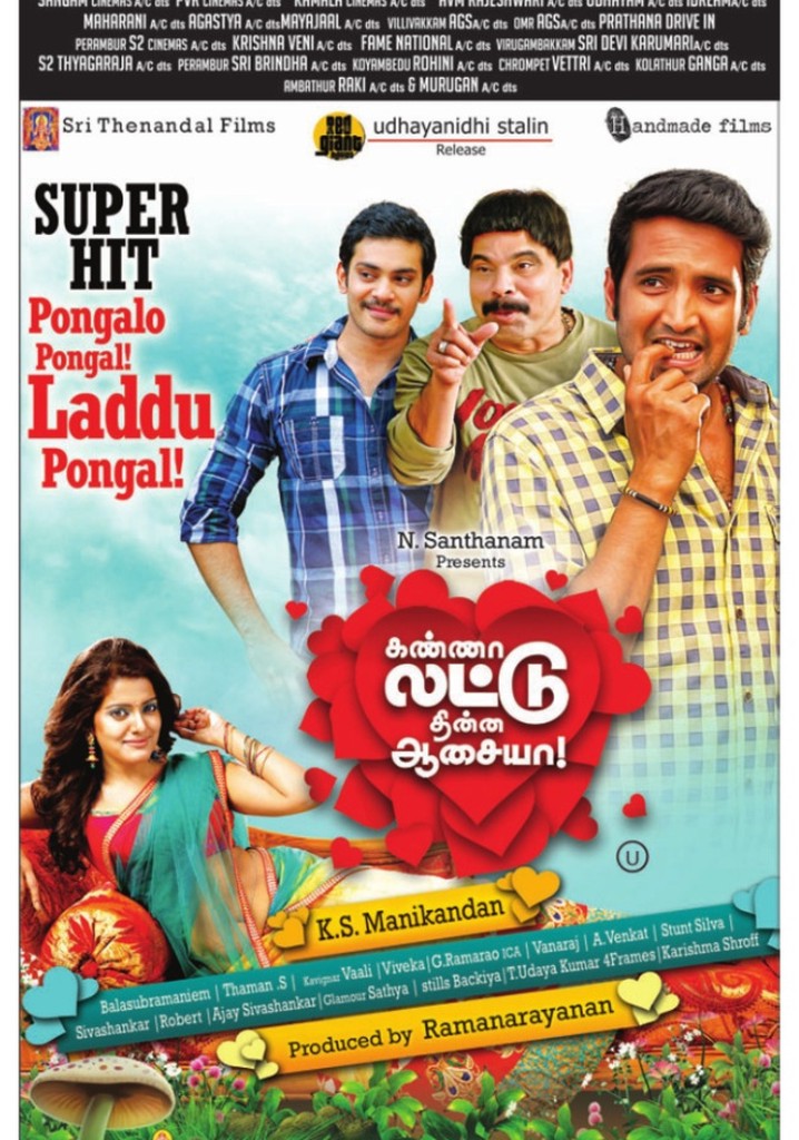 Kanna Laddu Thinna Aasaiya poster