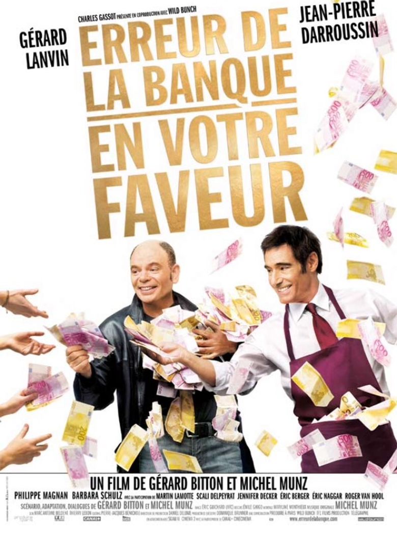 Erreur de la banque en votre faveur poster