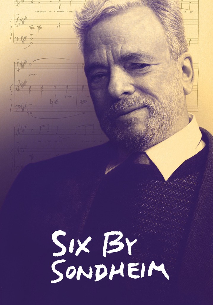 Six by Sondheim poster