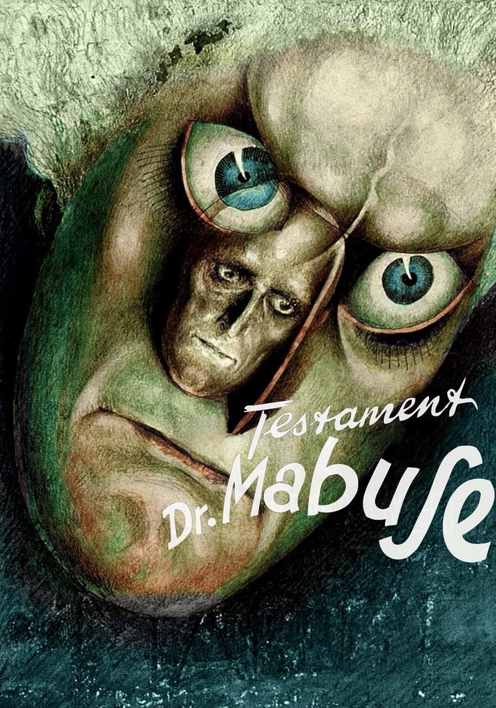The Testament of Dr. Mabuse poster