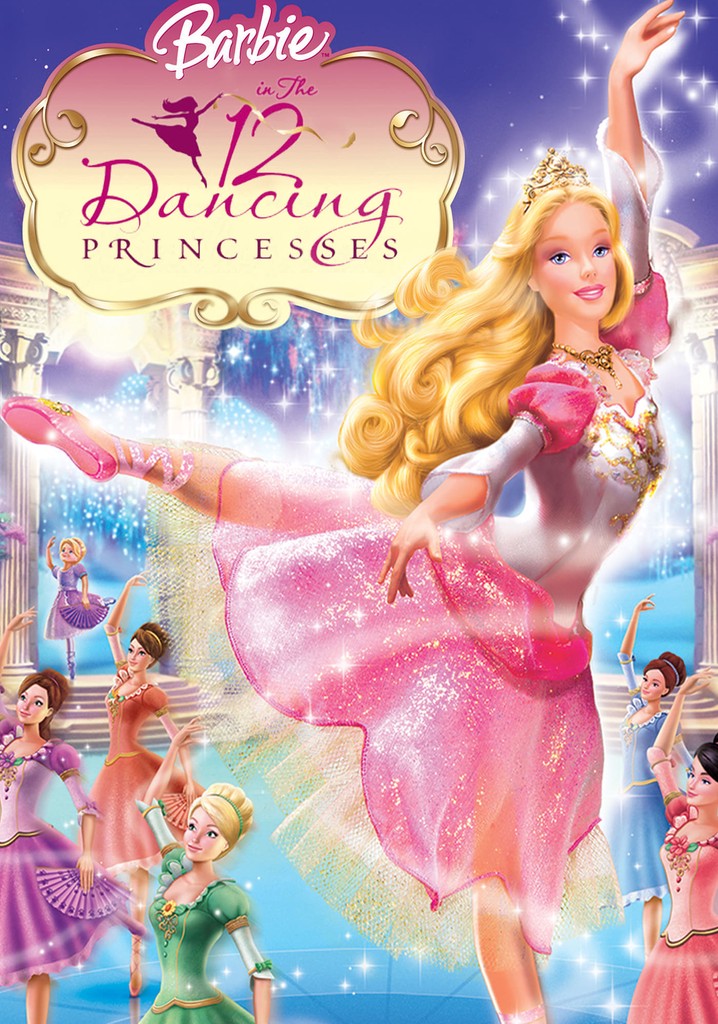 Barbie in The 12 Dancing Princesses poster