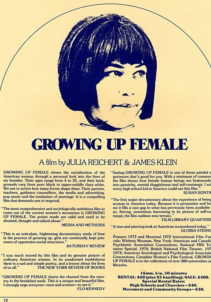 Growing Up Female poster