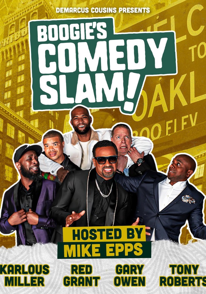 DeMarcus Cousins Presents Boogie's Comedy Slam poster