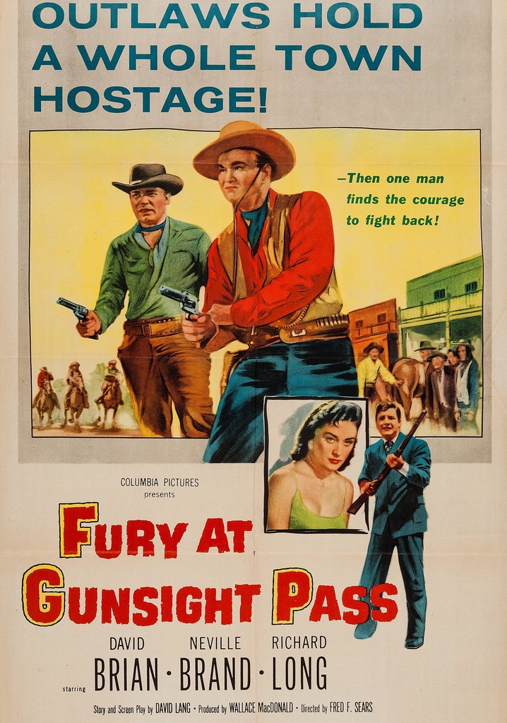 Fury at Gunsight Pass poster