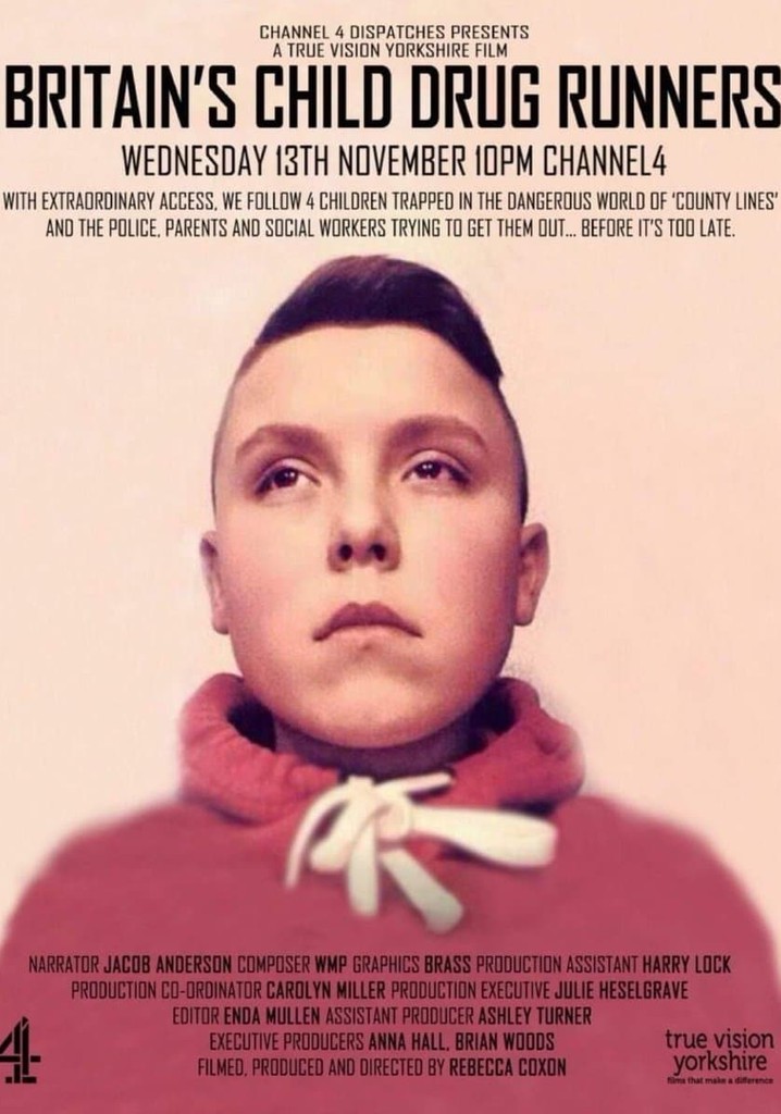 Britain's Child Drug Runners poster