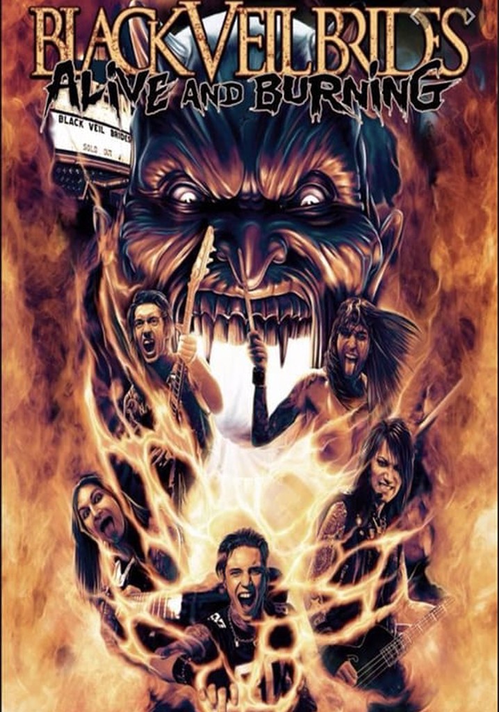 Black Veil Brides: Alive and Burning poster