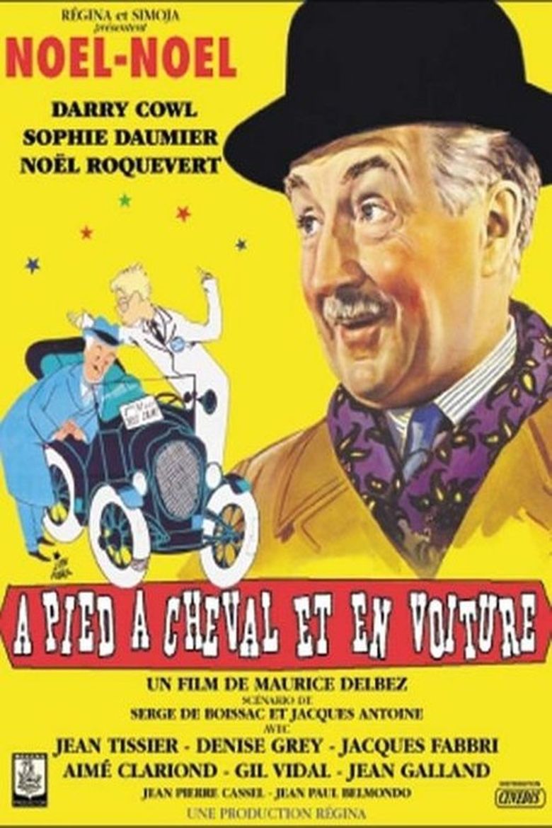 À pied, à cheval et en voiture poster