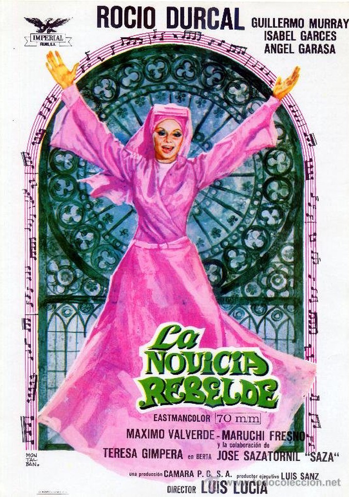 La novicia rebelde poster