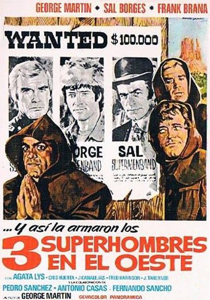 Three Supermen of the West poster