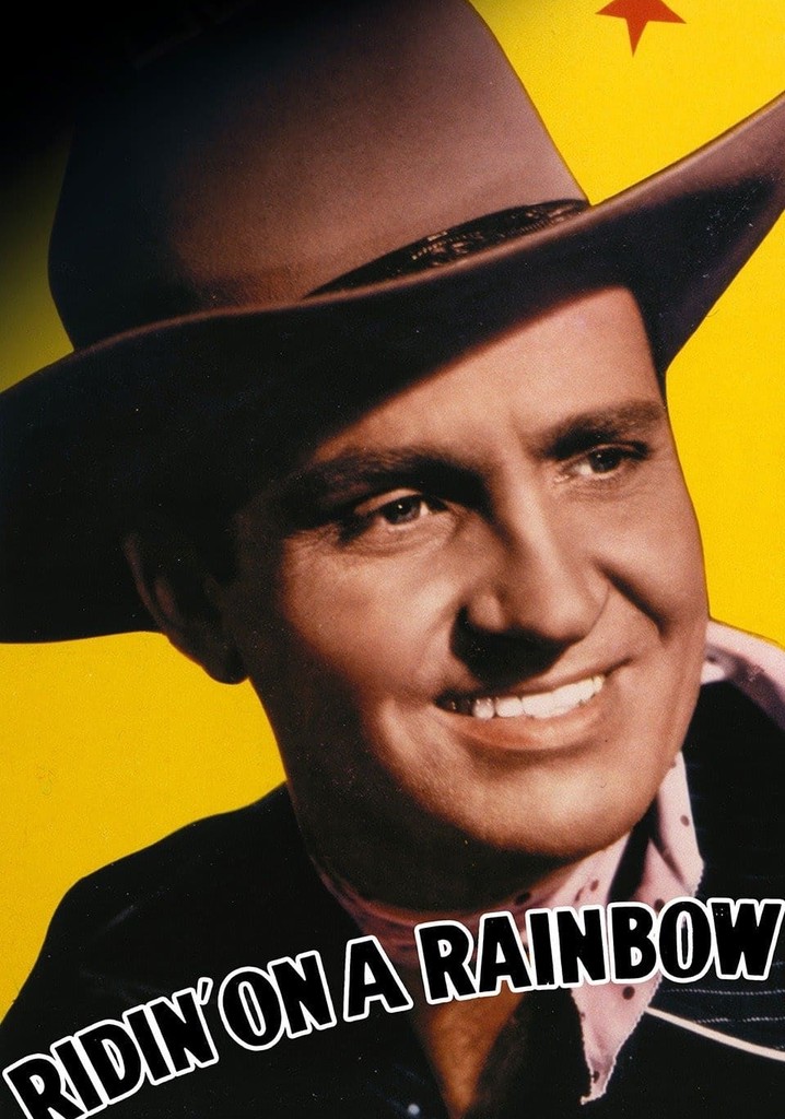 Ridin' on a Rainbow poster
