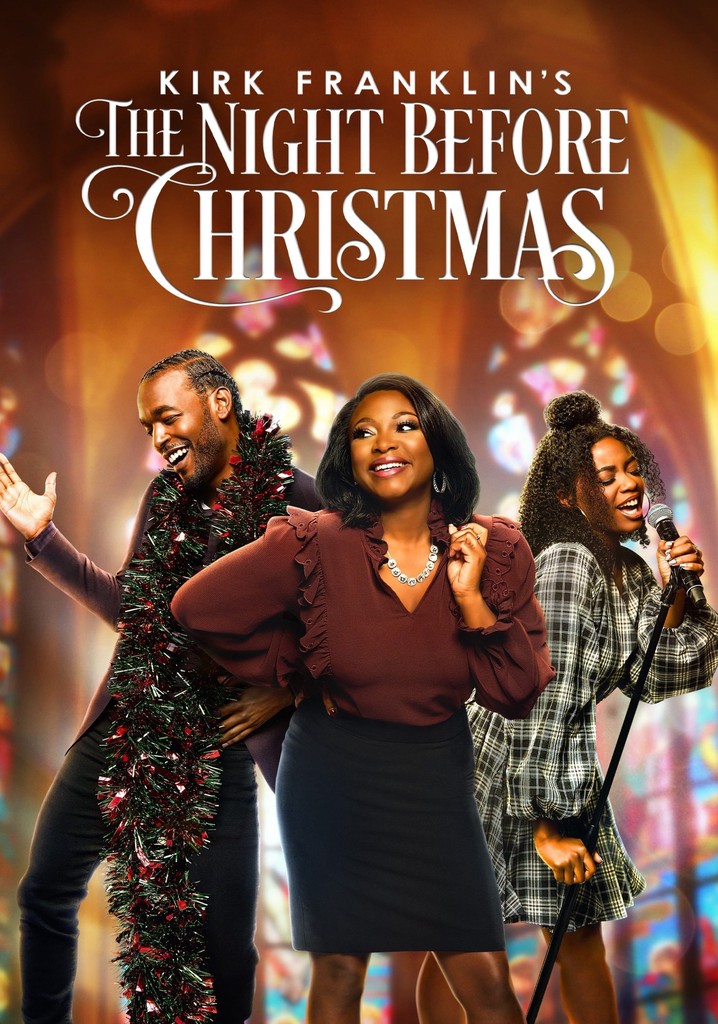 Kirk Franklin's the Night Before Christmas poster