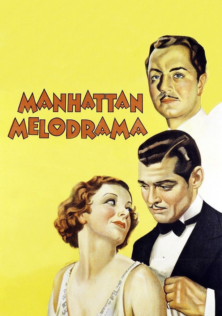 Manhattan Melodrama poster