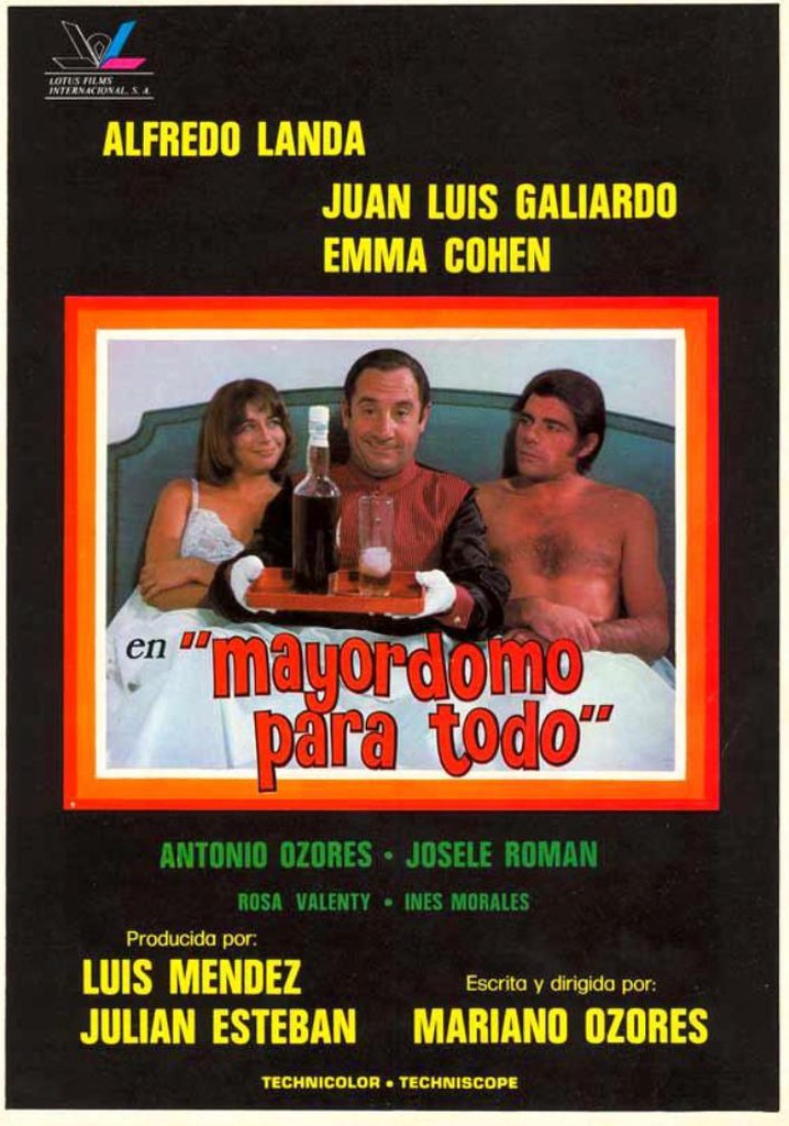 Mayordomo para todo poster