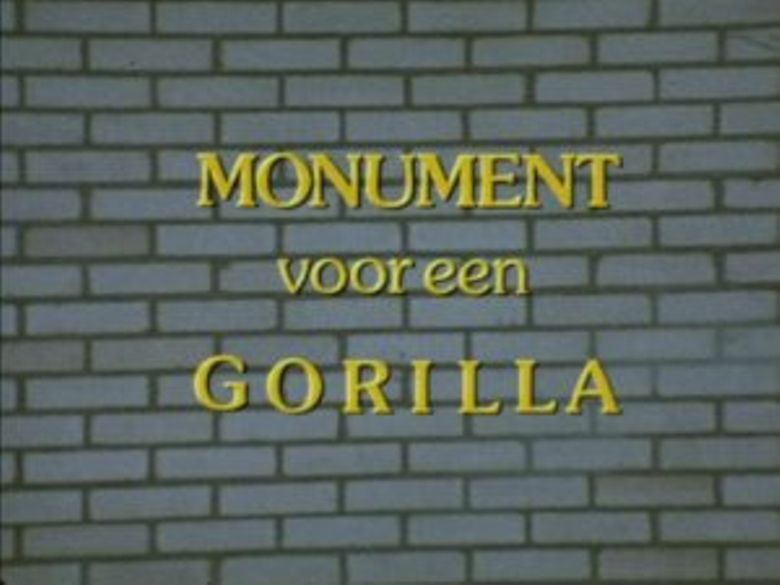 Een Monument voor een Gorilla poster