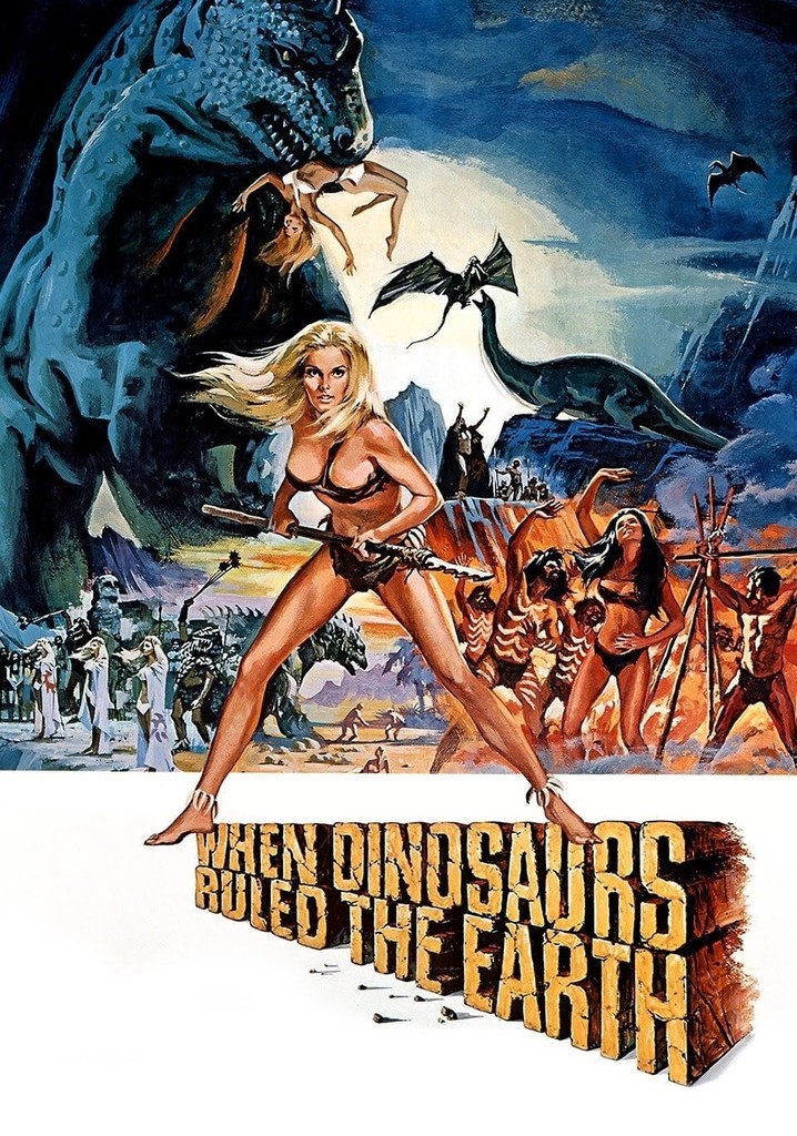 When Dinosaurs Ruled the Earth poster