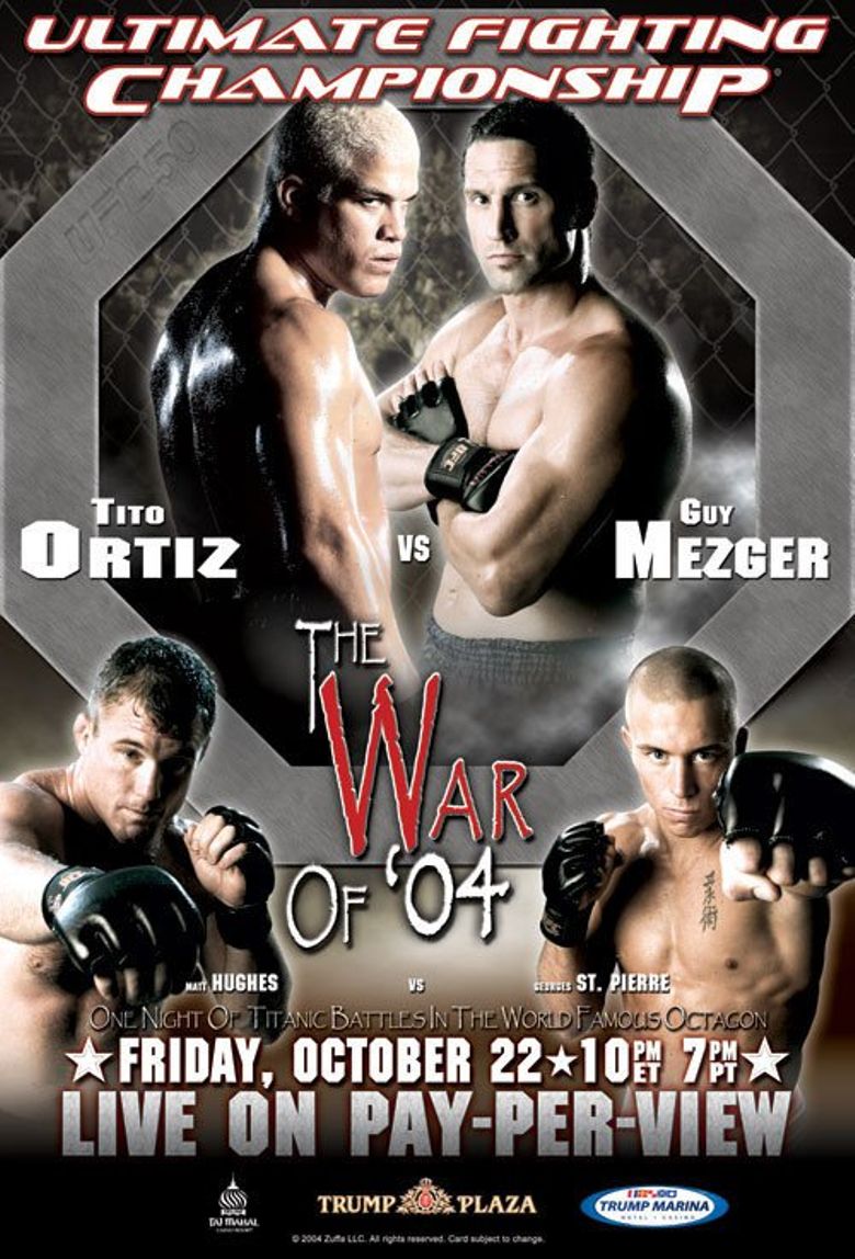 UFC 50: The War of 04 poster