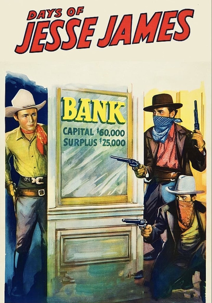 Days of Jesse James poster