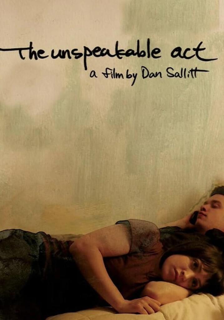 The Unspeakable Act poster