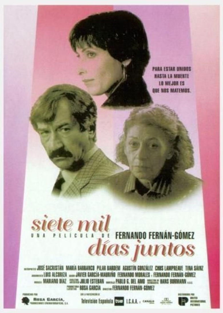 Siete mil días juntos poster