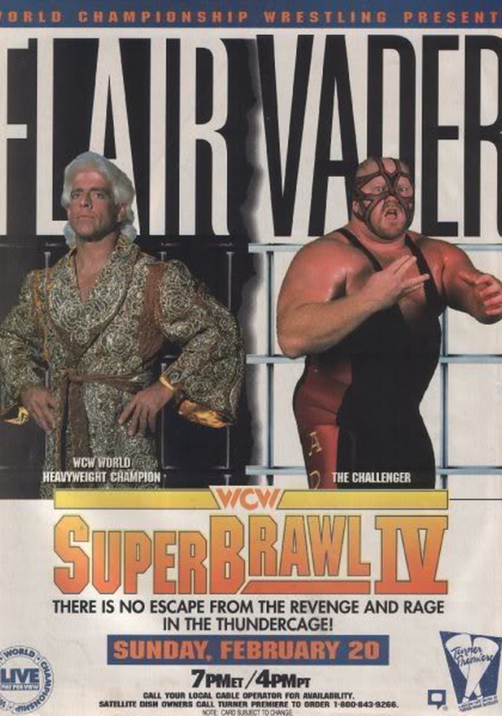 WCW SuperBrawl IV poster
